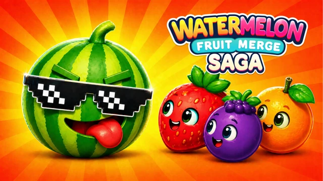 Watermelon Fruit Merge Saga