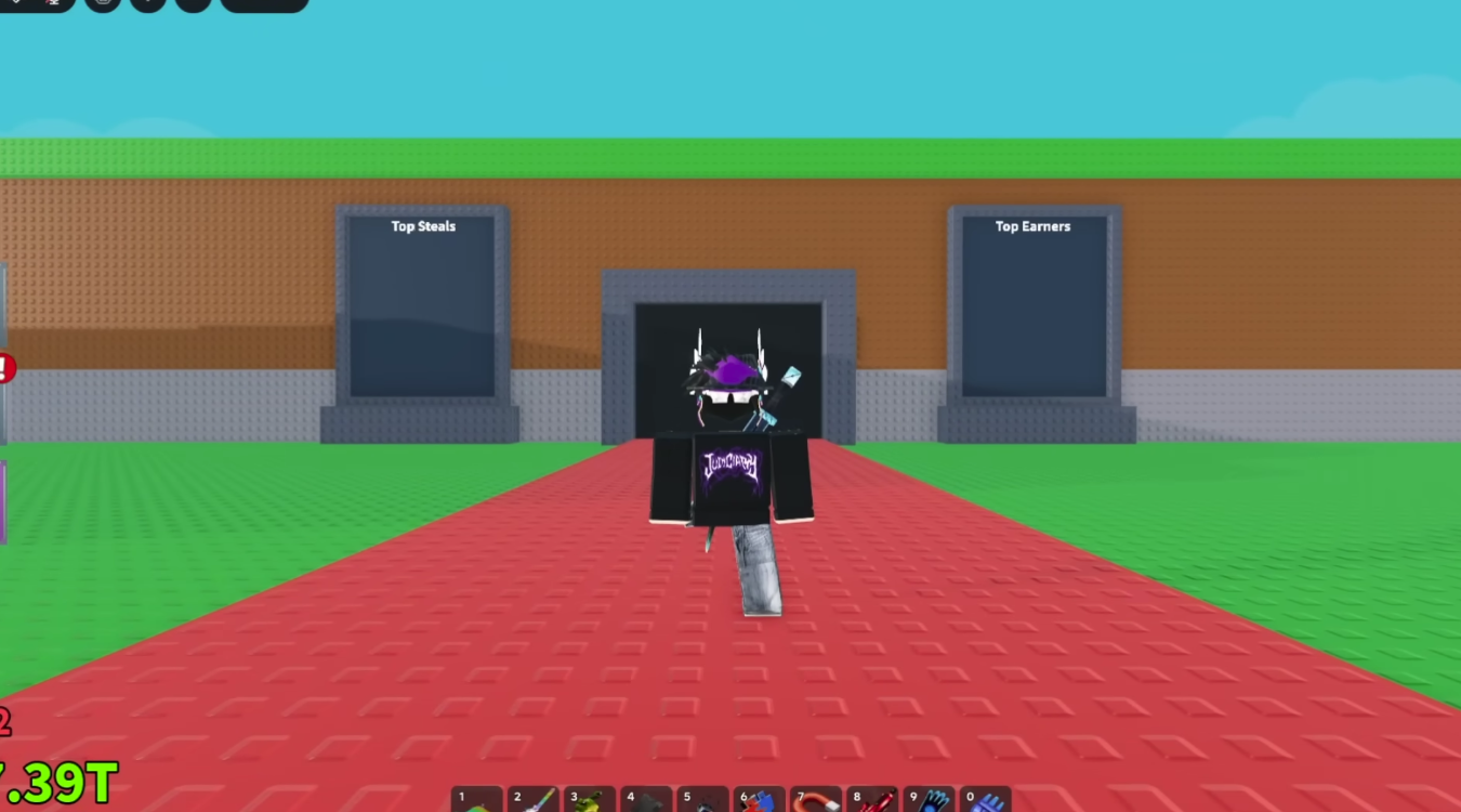 Steal A Brainrot screenshot used to illustrate where the redeem box may appear in the Shop UI